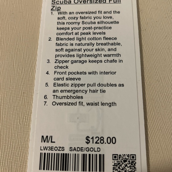 Lululemon oversized full zip - Picture 4 of 4